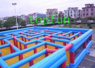 Parque de atracciones inflable comercial gigante/carrera de obstáculos inflable, a prueba de agua e ignífugo