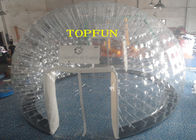 tienda clara inflable de la burbuja del PVC del diámetro 1.0m m de los 6m con capas dobles
