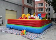 parque de atracciones inflable del patio al aire libre de la lona del PVC de 0,55 milímetros del tema animal