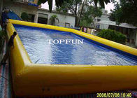 Parque de atracciones al aire libre inflable grande de la piscina de la lona del PVC del CE