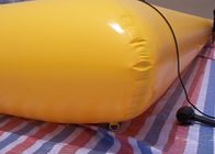 Aprobación inflable del CE de la lona del PVC de las piscinas de la piscina doble amarilla divertida