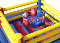 Juegos inflables Ring Jumper de lucha animoso de los deportes del patio interior