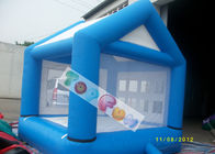 Castillo de salto inflable de la pequeña casa de la despedida de la familia para 2 - 3 niños 2 x 2 m