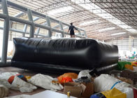 estera inflable del gimnasio del PVC de 5 de los x 5m de los juegos inflables negros de los deportes/estera de salto inflable
