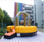 fusión inflable interactiva de los juegos del carnaval del PVC de los 10M Yellow para el adulto