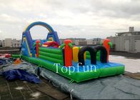 Juegos inflables de los deportes de la lona del PVC/carrera de obstáculos inflable para los niños