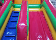 Castillo de salto del salto feliz de los niños con la diapositiva para el OEM de la fiesta de cumpleaños