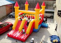 Lona de salto inflable los 6x5m del PVC de Platón del castillo del parque de atracciones