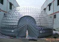 tienda inflable transparente combinada de la bóveda del diámetro de los 8m para el partido/la exposición
