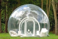 Casa transparente al aire libre de los hoteles de Glamping de la bóveda de la tienda inflable de la burbuja para el alquiler