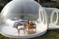 Casa transparente al aire libre de los hoteles de Glamping de la bóveda de la tienda inflable de la burbuja para el alquiler