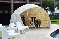 Tienda geodésica de Glamping Eco del hotel de la bóveda del desierto impermeable transparente al aire libre de la casa