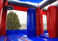 Los niños despiden la diapositiva combinada de Jumper Spiderman Inflatable Castle With de la gorila de la casa
