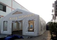 Lona inflable impermeable del PVC de la tienda 0.4m m del blanco para los acontecimientos al aire libre