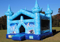 El PVC comercial del castillo animoso inflable congelado de la gorila despide la casa para los niños va de fiesta