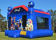 Castillo de salto inflable al aire libre de la fiesta de cumpleaños de los niños de la casa de alquiler comercial de la despedida