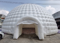 El aire comercial blanco de Exgibition del acontecimiento del alquiler del PVC de los iglúes inflables EN71 explota la tienda inflable
