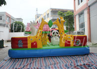 Castillo de salto del salto feliz inflable animal gigante de los niños con la certificación del CE