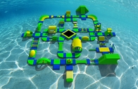 Parque acuático flotante inflable Juegos acuáticos inflables Equipos de entretenimiento para eventos