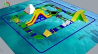 Equipo de juegos de parques de juegos de agua flotante