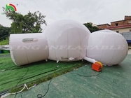 Tienda de burbujas inflable Casa al aire libre gigante transparente Inflable Cúpula de cristal Tienda de burbujas caliente