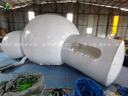 Fiesta para niños Tienda de burbujas de cúpula inflable transparente