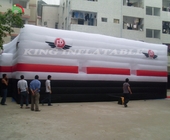 Publicidad Tienda inflable gigante con luz LED Tienda inflable para exhibiciones promocionales