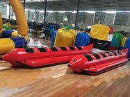 Barcos inflables de la pesca con mosca del color rojo con los barcos inflables el pontón de la pesca del PVC de 0.9m m