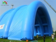 Gran carpa Hangar inflable carpa simulador de golf para deportes al aire libre