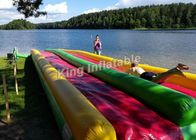 Tobogán acuático inflable llamativo colorido para los niños el 15*3m/patio inflable