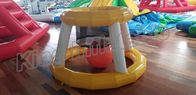Juguetes inflables flotantes herméticos divertidos del agua del juego de baloncesto para el parque de atracciones