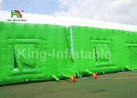 Tienda inflable verde material grande de encargo del acontecimiento del PVC para hacer publicidad