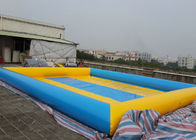 Multicolor inflable grande comercial de las piscinas para el parque los 8m del agua del verano