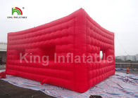 Tienda inflable del acontecimiento de la Plaza Roja de la capa doble con PVC Eco material amistoso