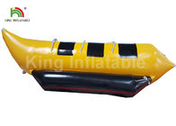 El amarillo 3 de la calidad comercial asienta los barcos de la pesca con mosca/el barco de plátano inflables remolcables