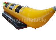 El amarillo 3 de la calidad comercial asienta los barcos de la pesca con mosca/el barco de plátano inflables remolcables