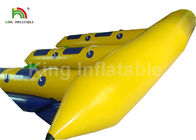 Barco de plátano inflable del tubo del pez volador de Seat de 6 personas para el juego del agua del deporte del verano