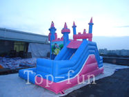 Niños interiores o casa al aire libre de princesa Commercial Inflatables Bouncy Castle para el alquiler