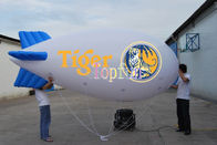Globo inflable de la publicidad 6 metros de dirigible no rígido inflable largo del helio para hacer publicidad