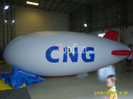 Globo inflable de la publicidad 6 metros del helio de PVC inflable largo del dirigible no rígido 0.2m m