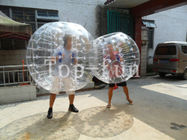 Bola de parachoques inflable humana de encargo de la burbuja/bola del hámster para el negocio de alquiler