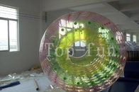 bola inflable de la burbuja del cuerpo de la bola de parachoques inflable transparente del PVC/de TPU de 1,2 1,5 1.8m
