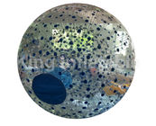 Hierba inflable adulta durable azul que rueda la bola de Zorb con el logotipo modificado para requisitos particulares