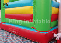 Castillo de salto inflable material colorido del PVC de 6 * de los 4m con el ventilador para el alquiler