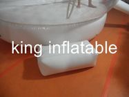 Tienda inflable del globo de la nieve del PVC del globo claro de encargo de la burbuja con la base hermética