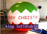 La Navidad que hace publicidad del PVC inflable del diámetro de 3M del globo para la promoción