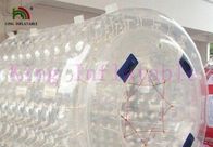 El CE inflable del rodillo del agua del PVC/de TPU del artículo 1.0m m aprobó el juguete transparente del agua