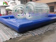Juguete inflable transparente del balanceo del PVC del agua para el mar/el lago/las piscinas
