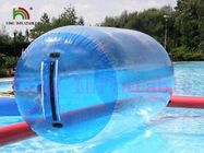 Juguete inflable transparente del agua del PVC/de TPU/rodillo inflable del agua para el uso de alquiler