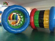 Lona EN14960 modificado para requisitos particulares juguete rodante flotado agua inflable del PVC de PLATÓN 0.9m m